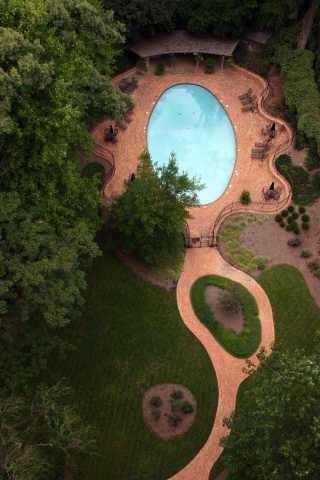 3530 Piedmont Road Northeast, Unit F2 Atlanta, GA 30305 - Photo 43 of 50 an aerial view of a swimming pool