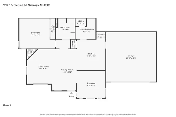 $650,000 | 5217 South Centerline Road, Newaygo, MI 49337