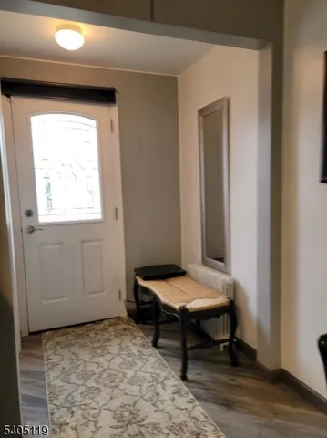 a room with furniture and window