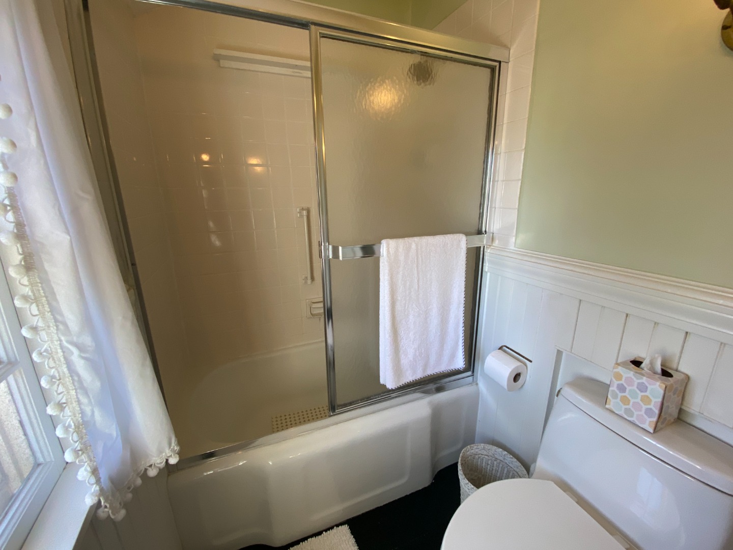 70 Spring Street Vineyard Haven, MA 02568 - Photo 50 of 68 a bathroom with a toilet and a shower