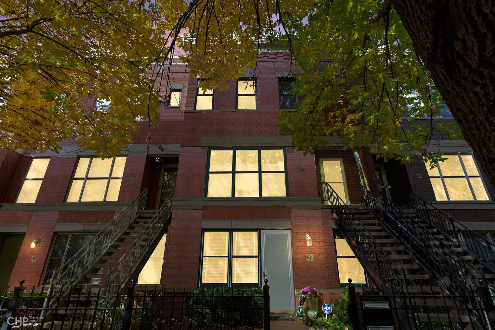 1354 West Fillmore Street, Unit A Chicago, IL 60607 - Photo 1 of 15 front view of a house