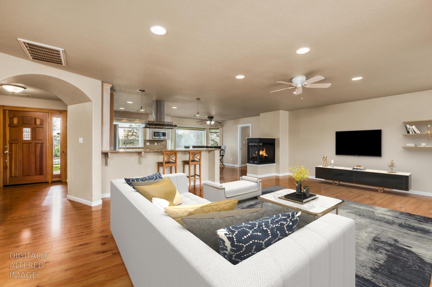 20945 Bear Hollow Road Grass Valley, CA 95949 - Photo 68 of 72 Image altered - fire and furniture