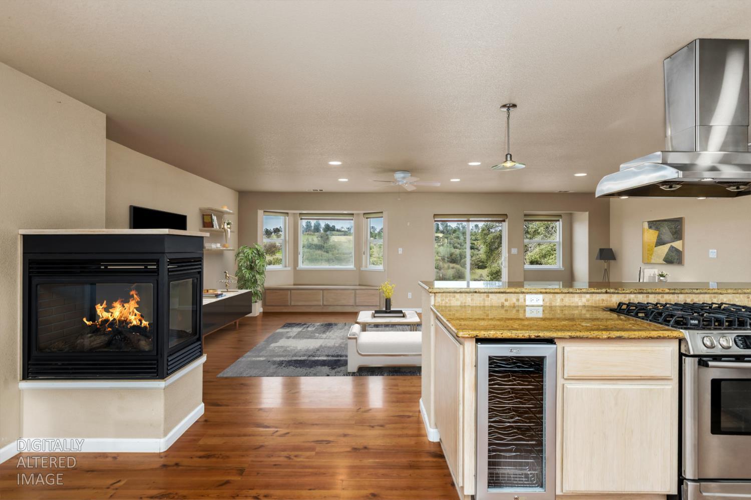 20945 Bear Hollow Road Grass Valley, CA 95949 - Photo 69 of 72 Image altered - fire and furniture
