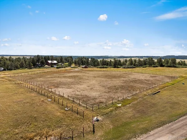 a view of backyard with green space