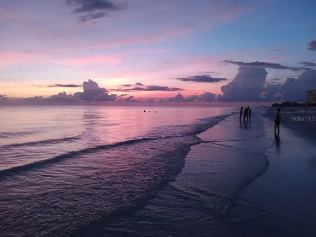 a view of outdoor space with ocean view