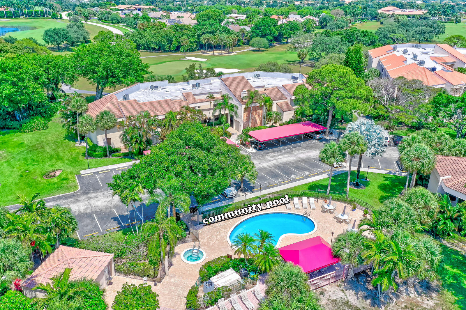 7546 La Paz Boulevard, Unit 106 Boca Raton, FL 33433 - Photo 51 of 66 community pool 1