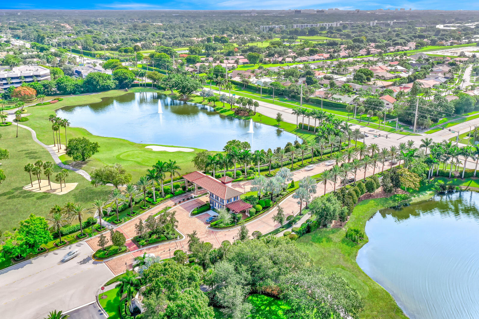 7546 La Paz Boulevard, Unit 106 Boca Raton, FL 33433 - Photo 61 of 66 Manned Gated Entry
