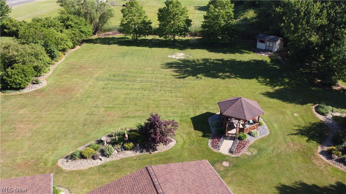 4156 South Ridge Road Perry, OH 44081 - Photo 19 of 20 Expansive yard with shed and gazebo.