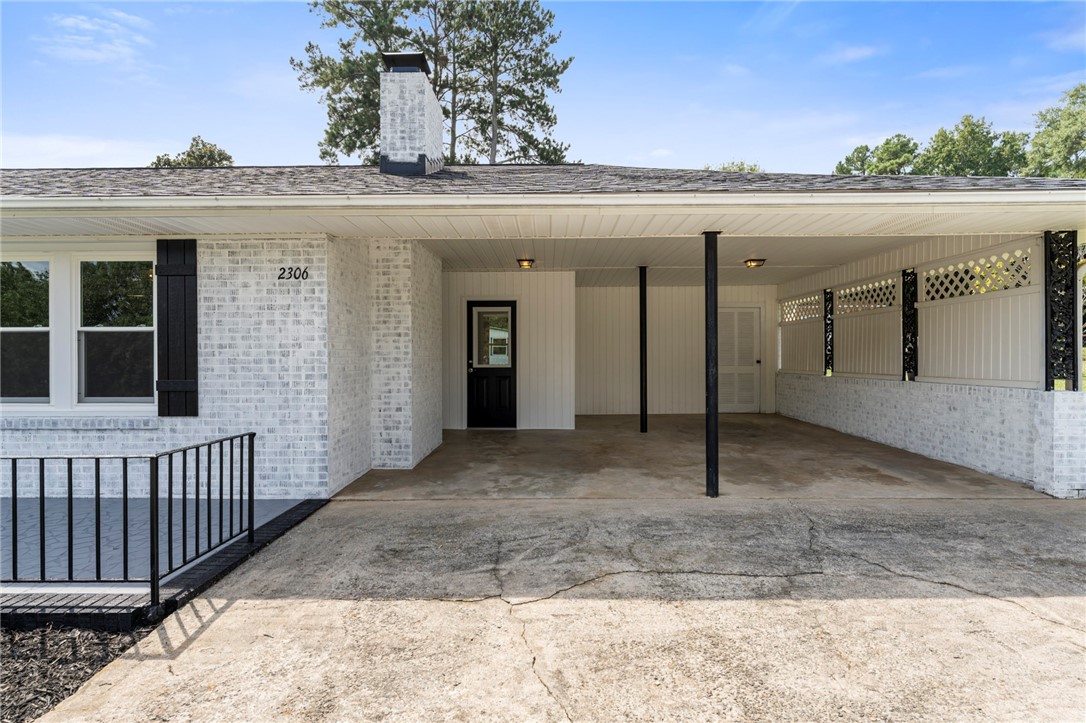 2306 Poplar Lane Anderson, SC 29621 - Photo 3 of 29 2 car Carport, door leading to Mudroom and Laundry