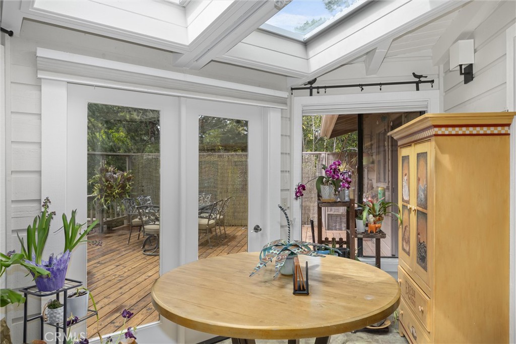 1981 Benson Avenue Cambria, CA 93428 - Photo 16 of 35 Dining area and view of back deck.