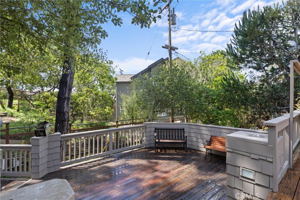 1981 Benson Avenue Cambria, CA 93428 - Photo 18 of 35 View showing lower deck.