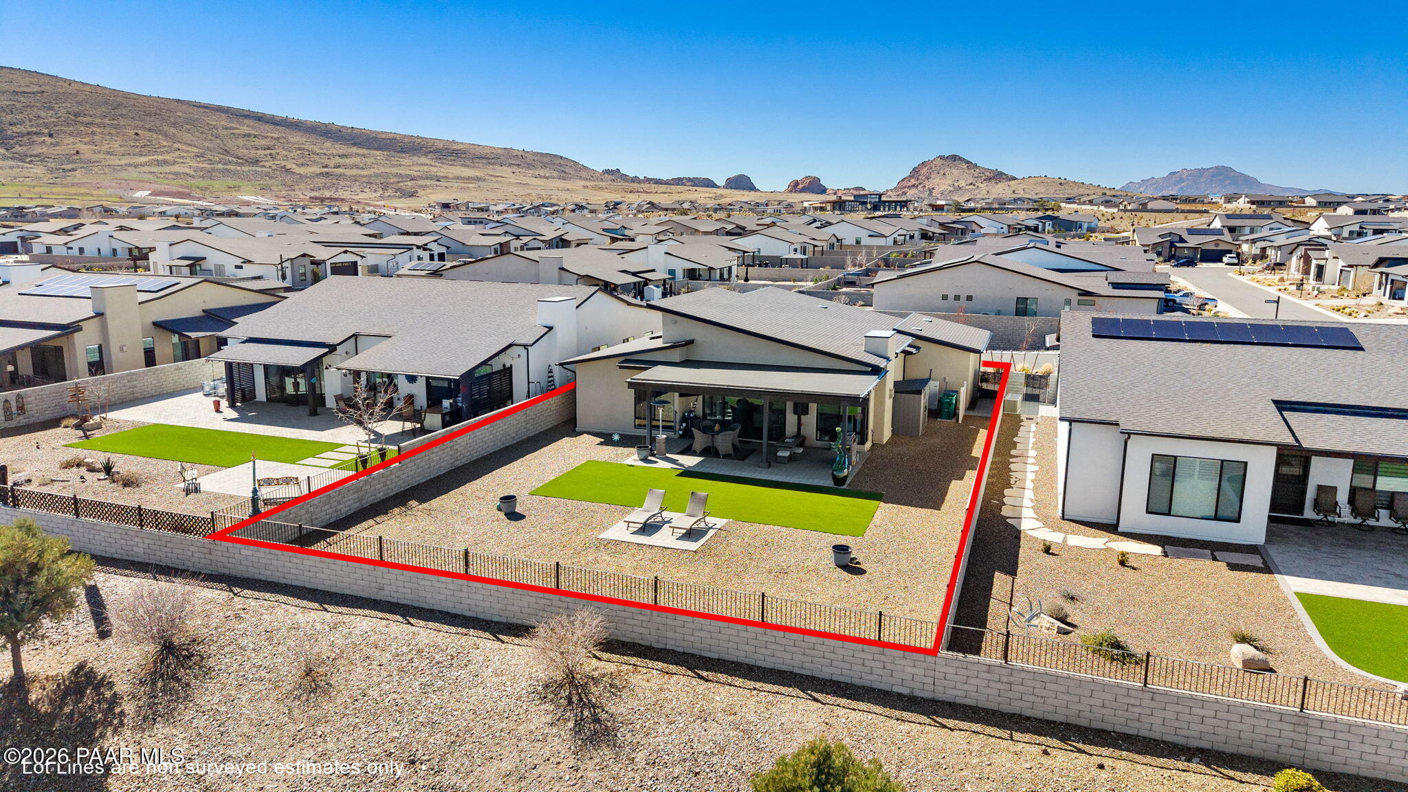 4882 North Yorkshire Loop Prescott Valley, AZ 86314 - Photo 28 of 28 a view of a city with tall buildings and ocean view