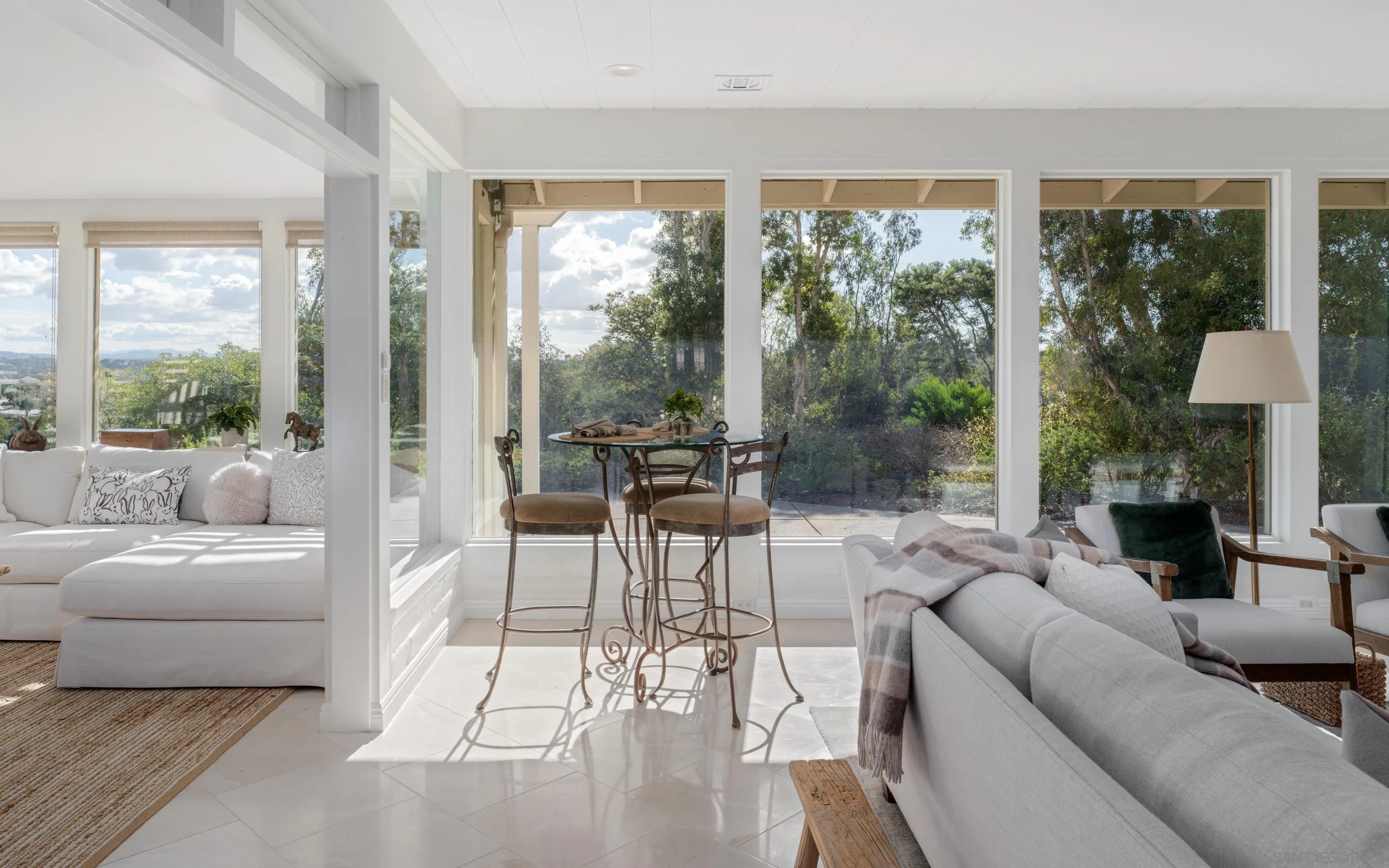5327 La Glorieta Rancho Santa Fe, CA 92067 - Photo 7 of 34 a living room with furniture and a large window