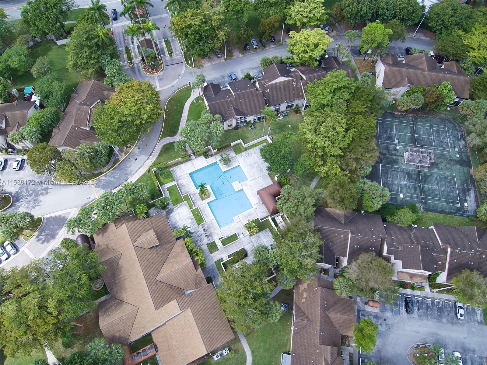 9201 Southwest 138th Place, Unit 9201 Miami, FL 33186 - Photo 17 of 20 an aerial view of a house with outdoor space