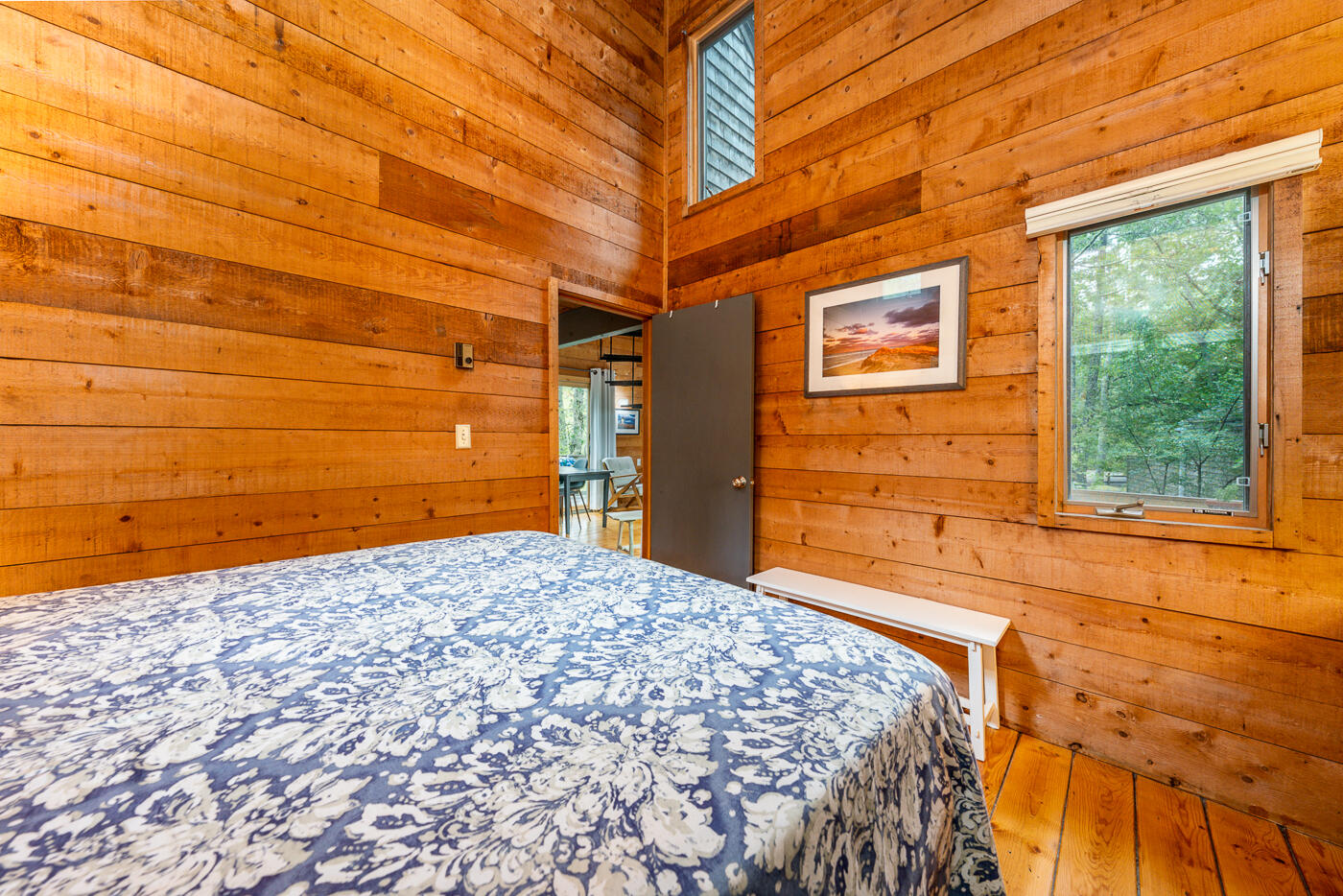 1780 Route 6, Unit B3 Wellfleet, MA 02667 - Photo 16 of 22 a bedroom with a bed and a window