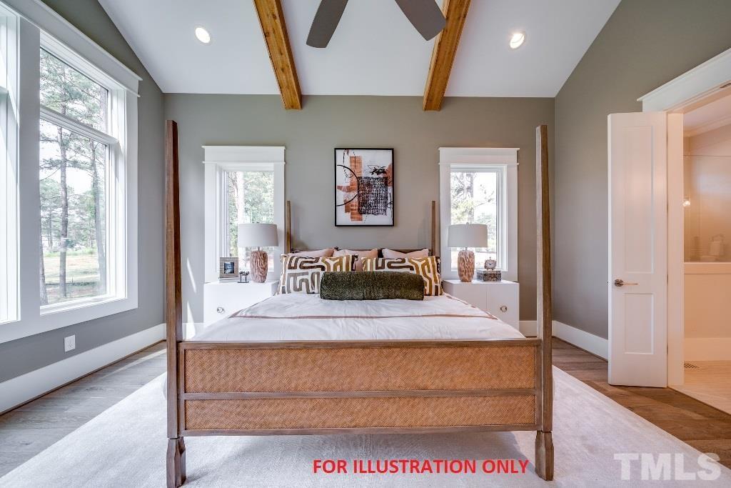 1317 Westfield Avenue Raleigh, NC 27607 - Photo 12 of 29 a view of bedroom with furniture wooden floor and window