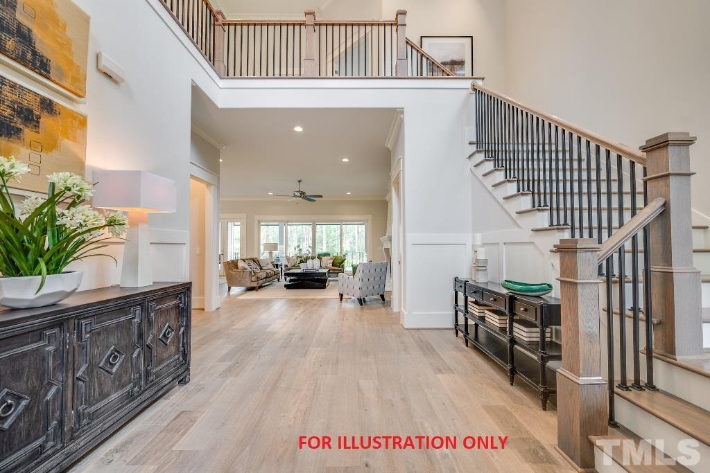 1317 Westfield Avenue Raleigh, NC 27607 - Photo 17 of 29 a view of entryway and hall with wooden floor