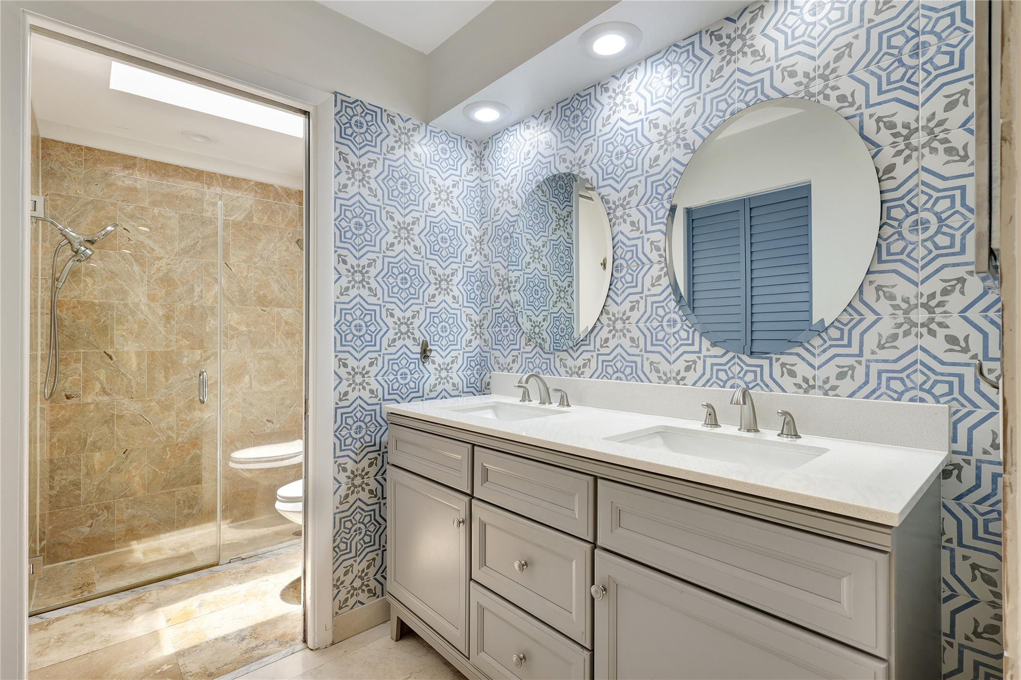 1515 Garden Road Weston, FL 33326 - Photo 17 of 55 Designer Ensuite Primary Bathroom