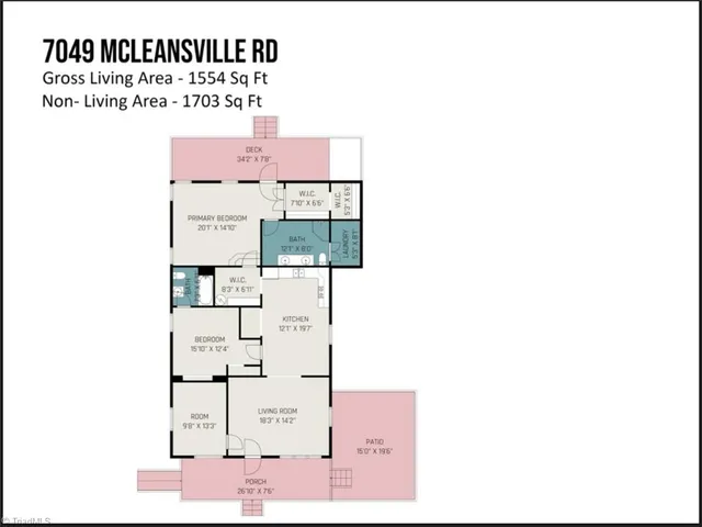 $239,900 | 7049 McLeansville Road, Browns Summit, NC 27214