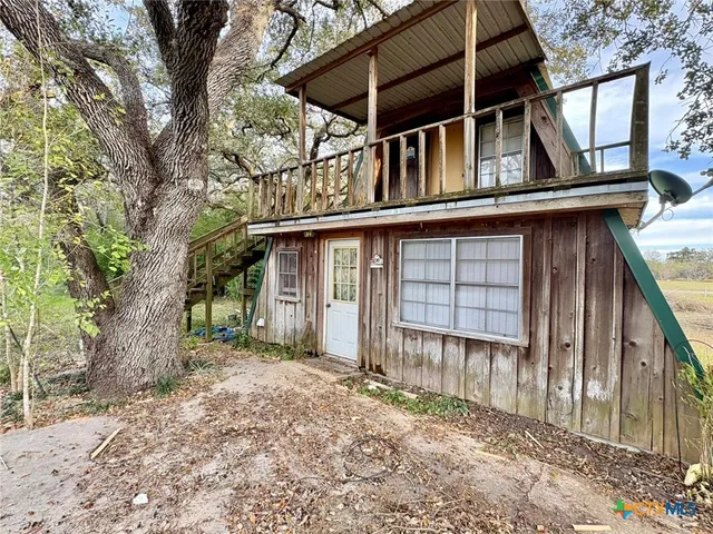a view of outdoor space with tree s