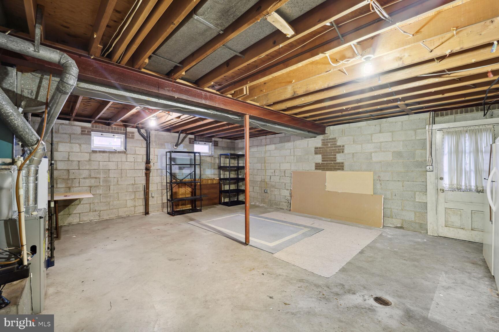 5908 Wolverton Lane Clinton, MD 20735 - Photo 20 of 27 Unfinished basement