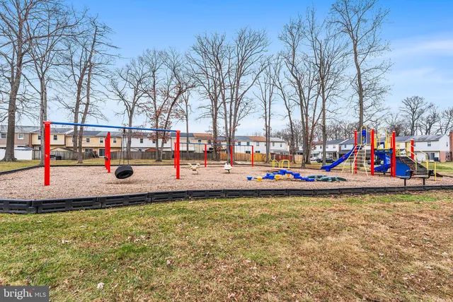 a view of outdoor space with garden and entertaining space