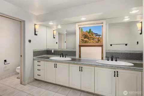 a view of ocean with sunset