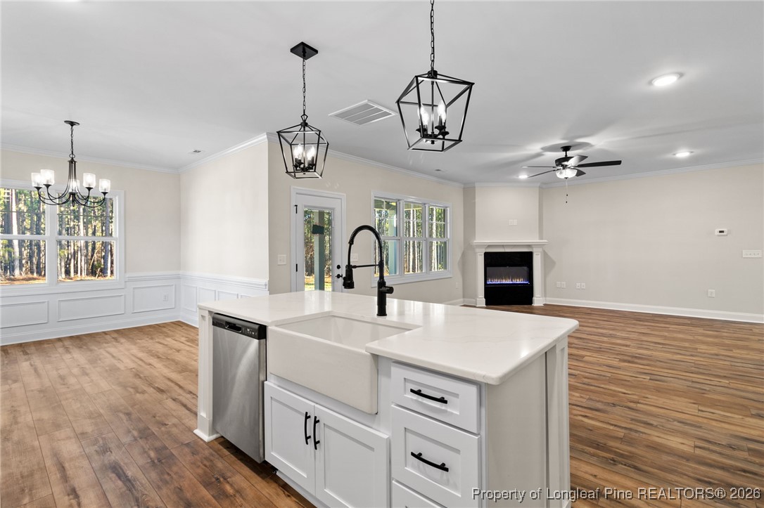 944 Rhum Drive Fayetteville, NC 28311 - Photo 16 of 49 a view of a center island in the kitchen