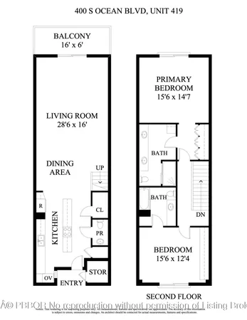 $29,000 | 400 South Ocean Boulevard, Unit 419, Palm Beach, FL 33480