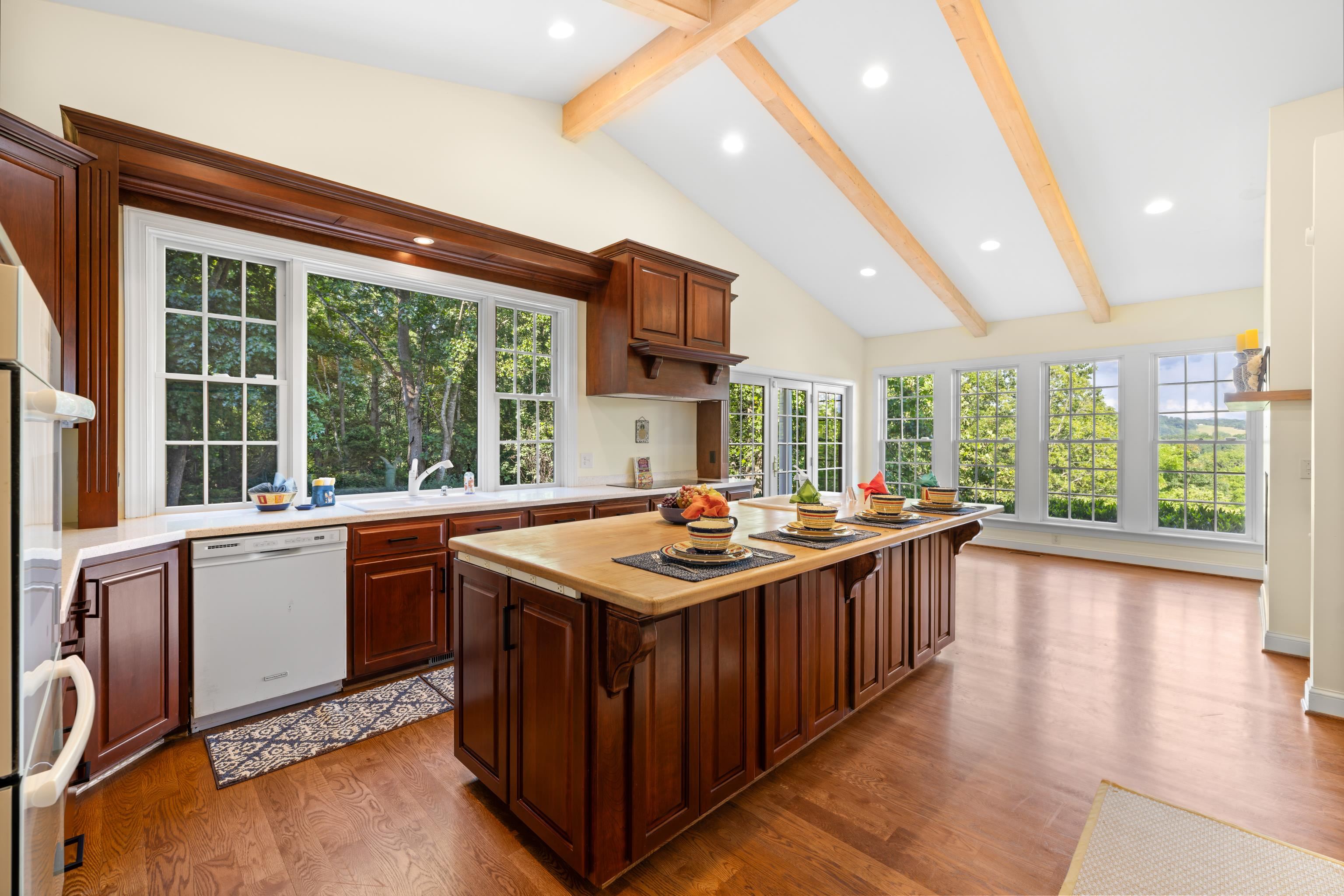 296 Otts Ml Road Raphine, VA 24472 - Photo 16 of 75 a kitchen with stainless steel appliances granite countertop a stove and a sink