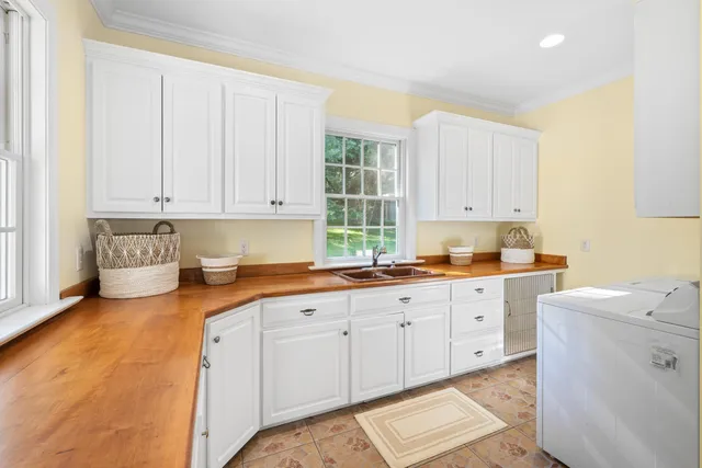 a bathroom with a sink and a bathtub