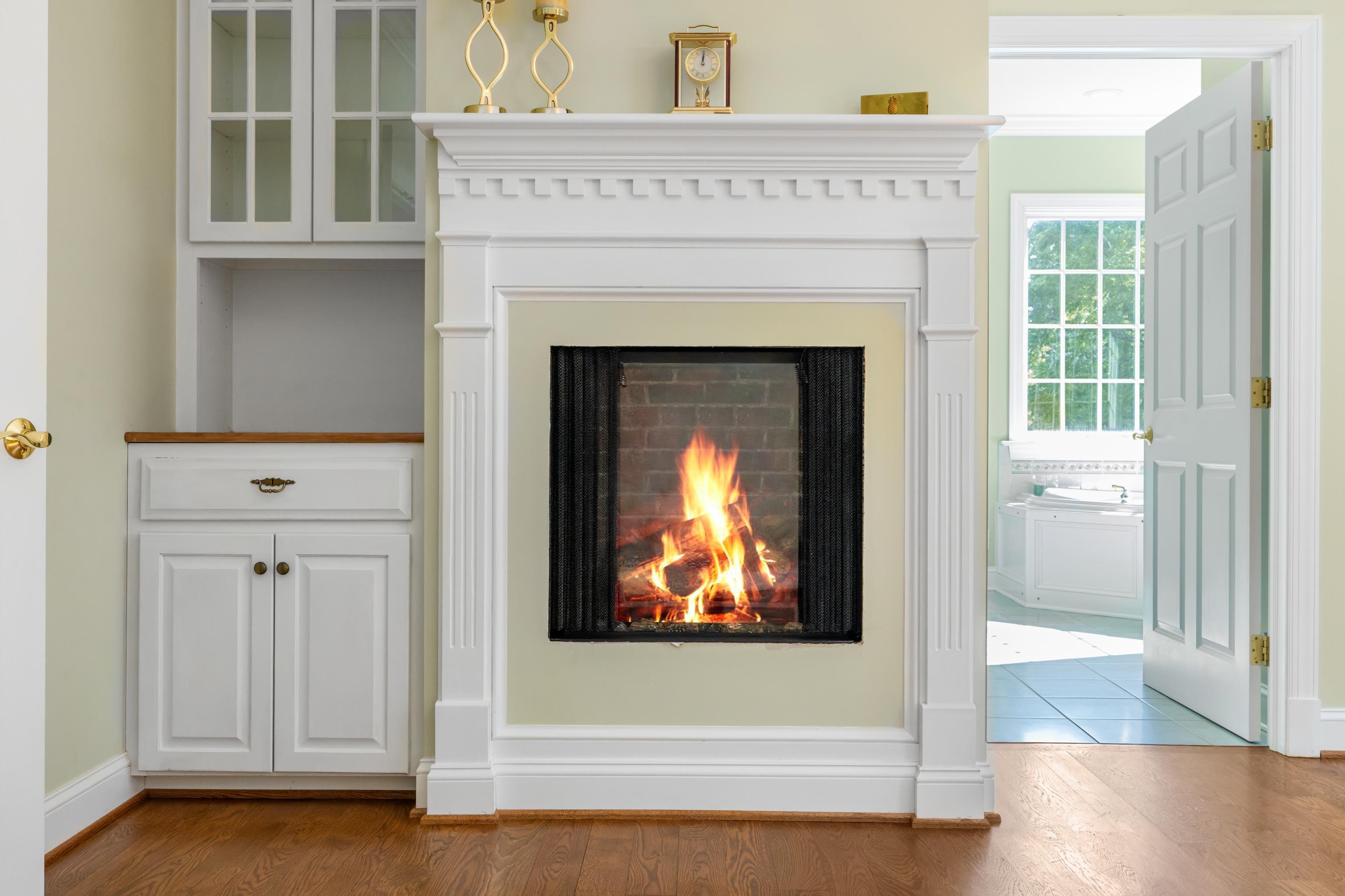 296 Otts Ml Road Raphine, VA 24472 - Photo 28 of 75 a view of a fireplace with wooden floor