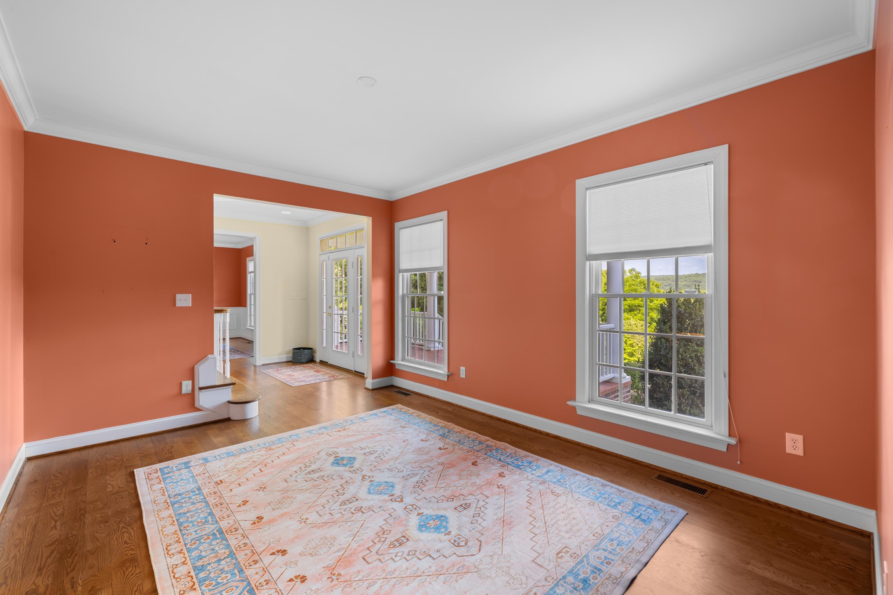 296 Otts Ml Road Raphine, VA 24472 - Photo 38 of 75 wooden floor in an empty room with a window