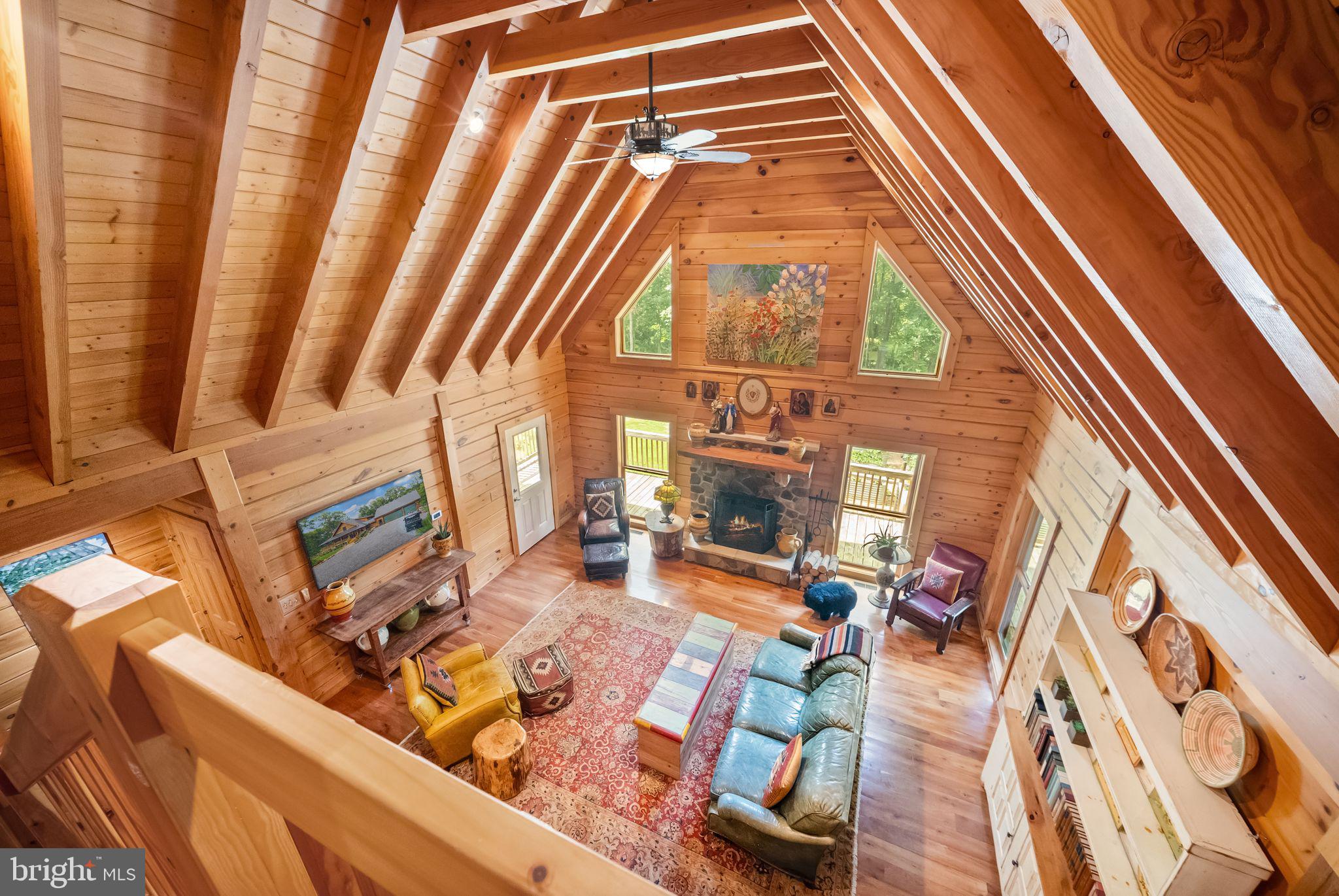 4020 Millwood Road Boyce, VA 22620 - Photo 47 of 132 The upper loft showcases the cathedral ceiling.