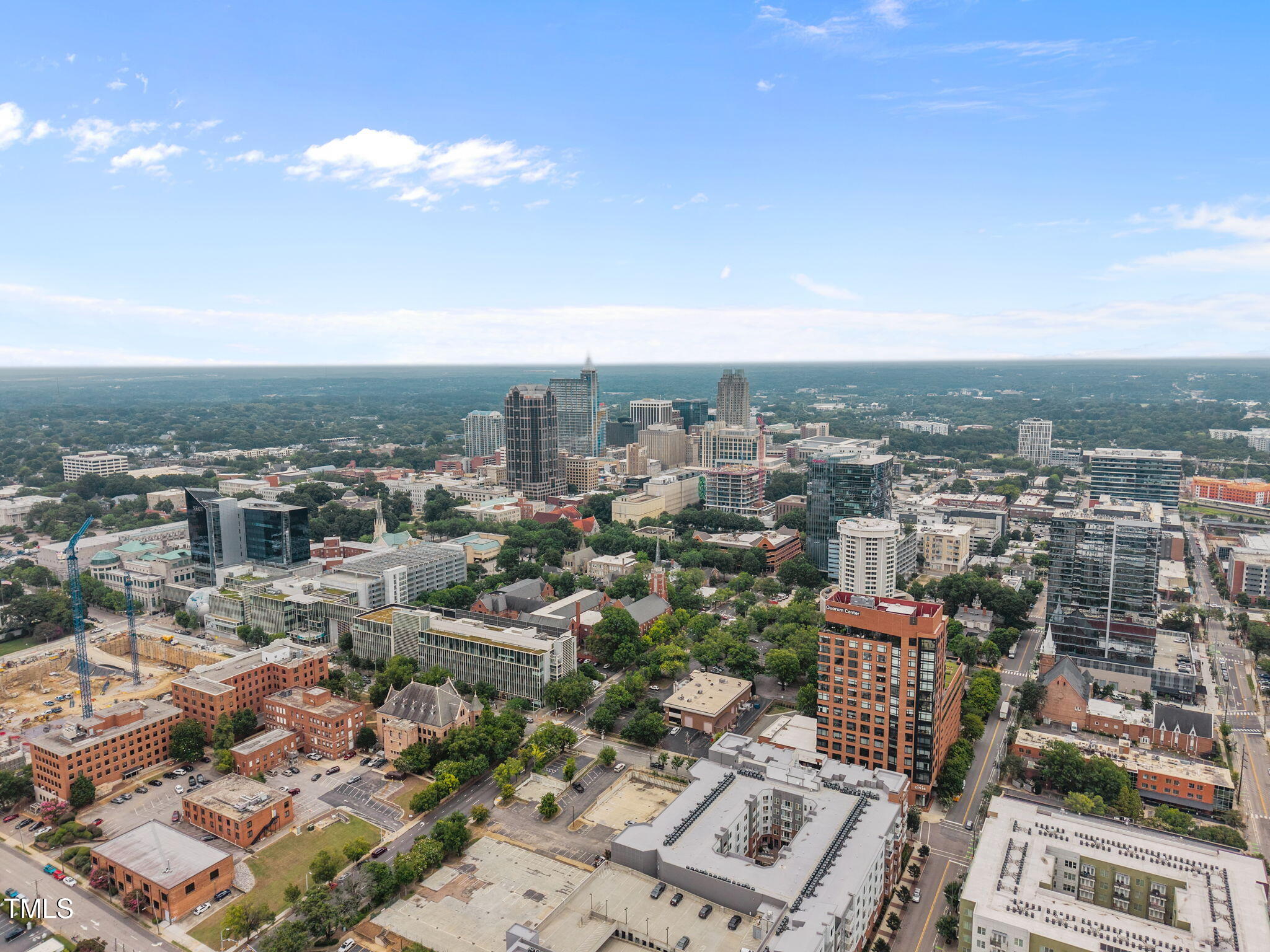 400 West North Street, Unit 1028 Raleigh, NC 27603 - Photo 21 of 37 an aerial view of a city