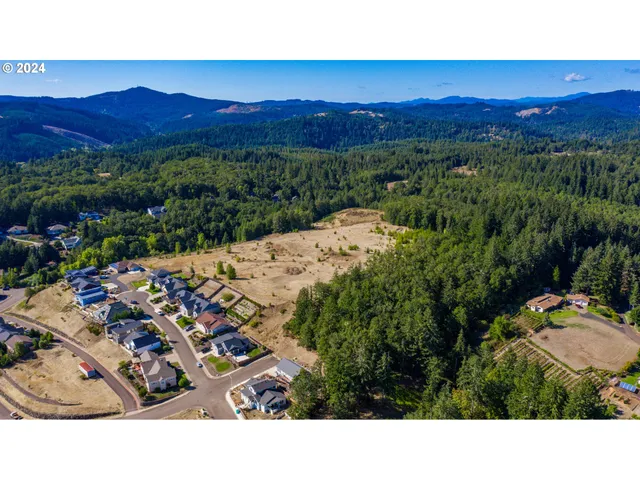 a view of city and mountain view