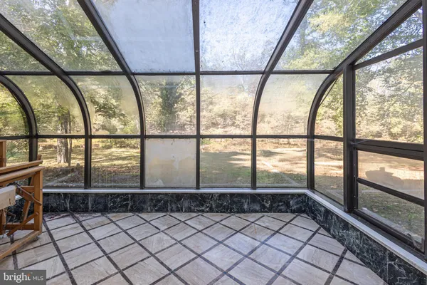 a view of outdoor space with seating