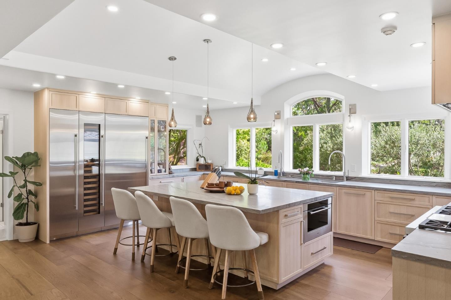 285 Ridgeway Road Woodside, CA 94062 - Photo 1 of 28 a dining table with chairs and window
