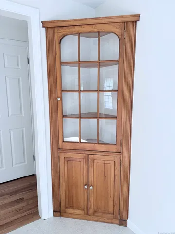 a view of front door