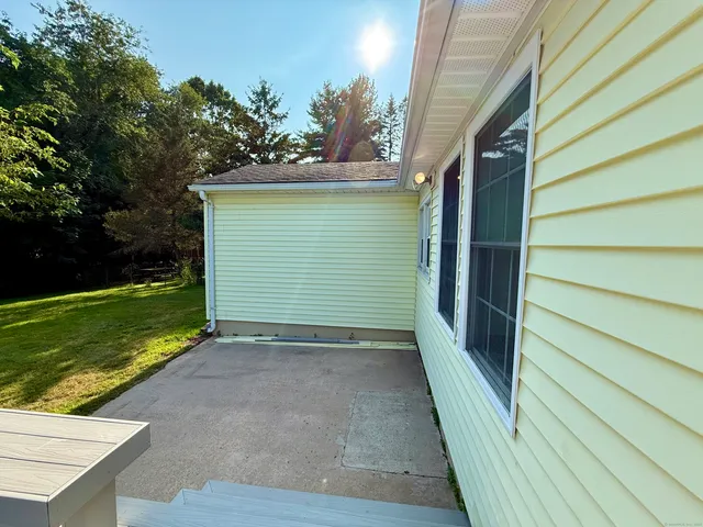 a view of outdoor space and yard
