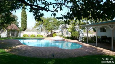 4190 Big Ranch Road Napa, CA 94558 - Photo 3 of 10 a view of a backyard with swimming pool