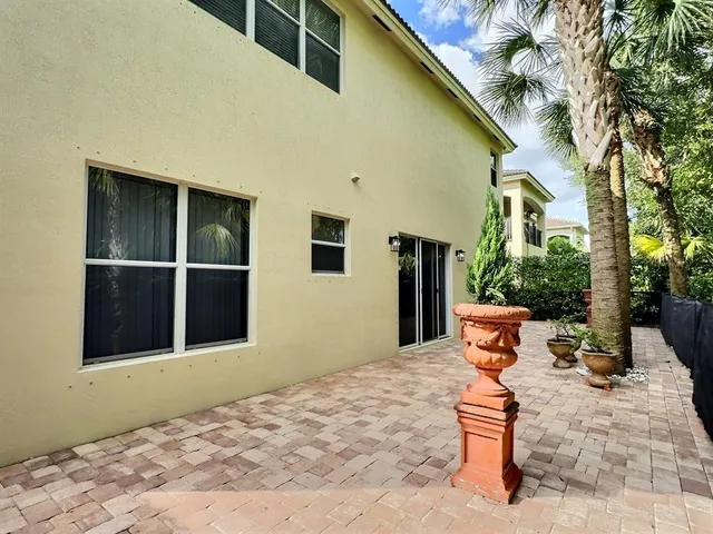 a view of a entryway with a flower pot