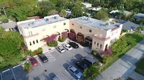 an aerial view of a