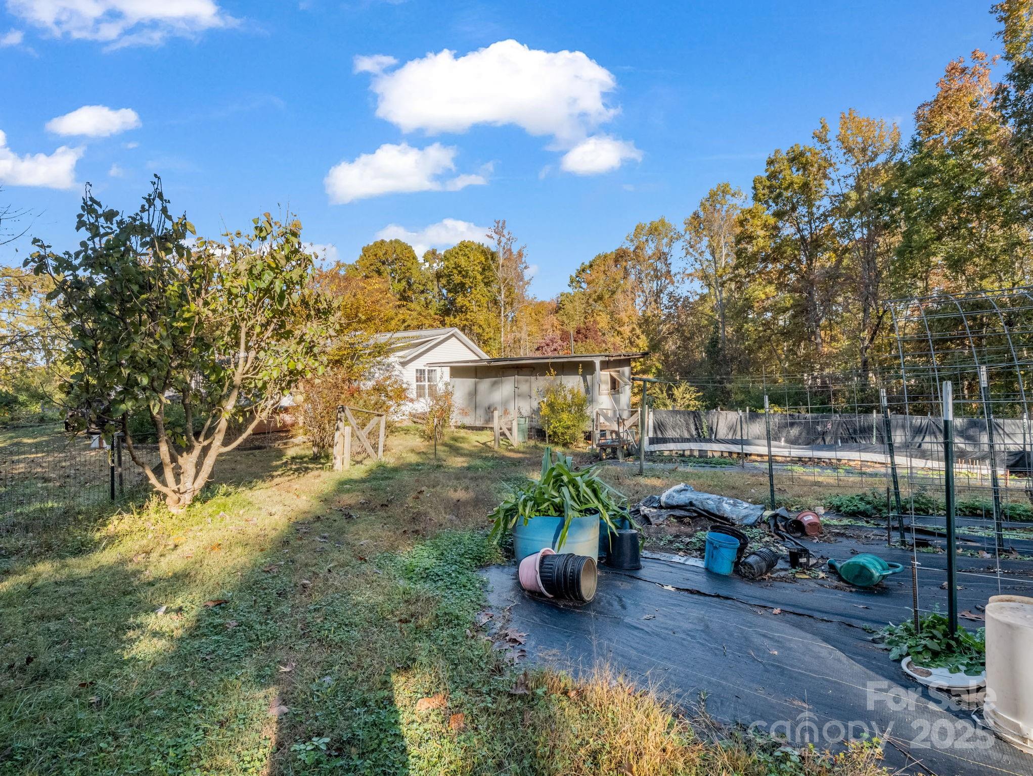 262 Daisy Lane Bostic, NC 28018 - Photo 35 of 48 a view of a chairs and table in a backyard