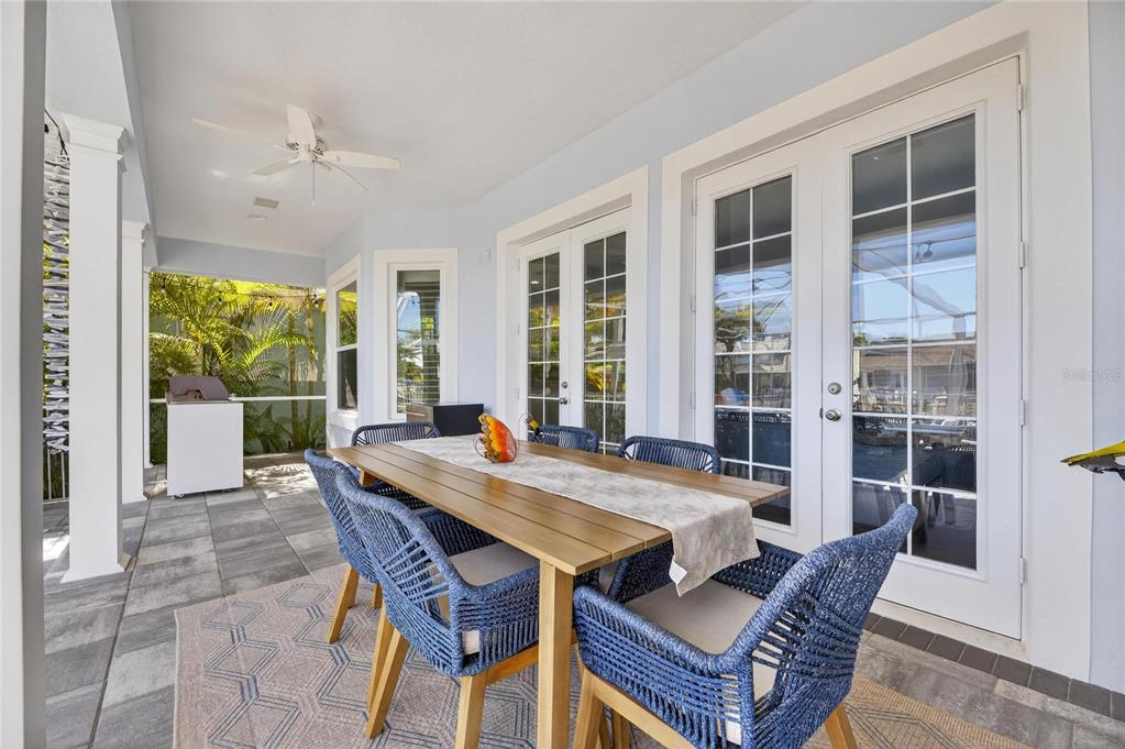 5721 Sea Turtle Place Apollo Beach, FL 33572 - Photo 52 of 80 a view of a dining room with furniture window and outside view