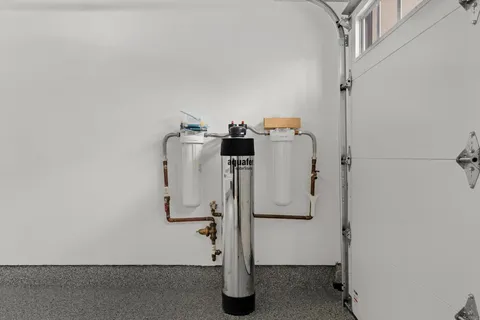 a view of water heater room