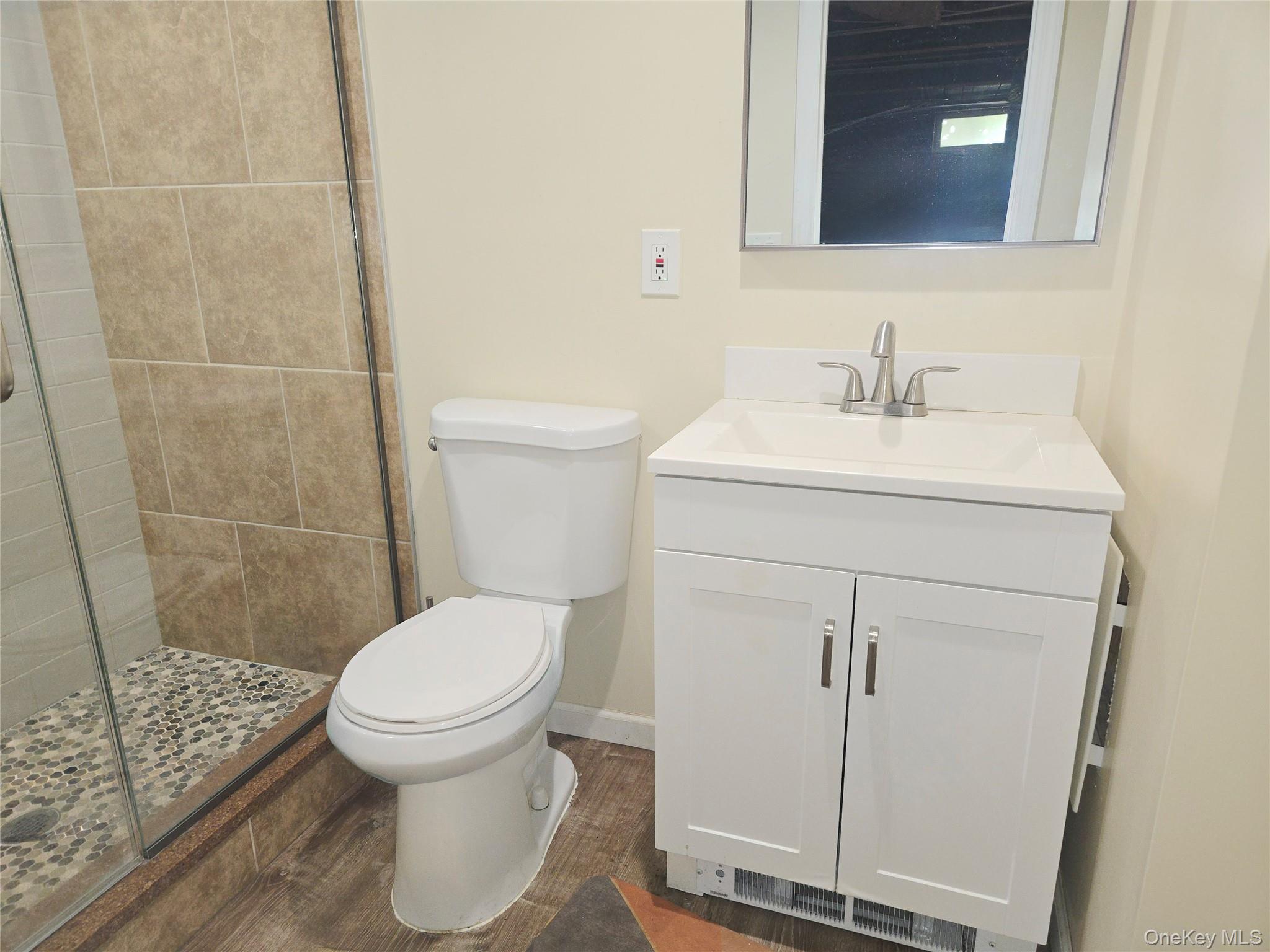 86 Decatur Street Roosevelt, NY 11575 - Photo 29 of 30 a bathroom with a sink toilet and shower