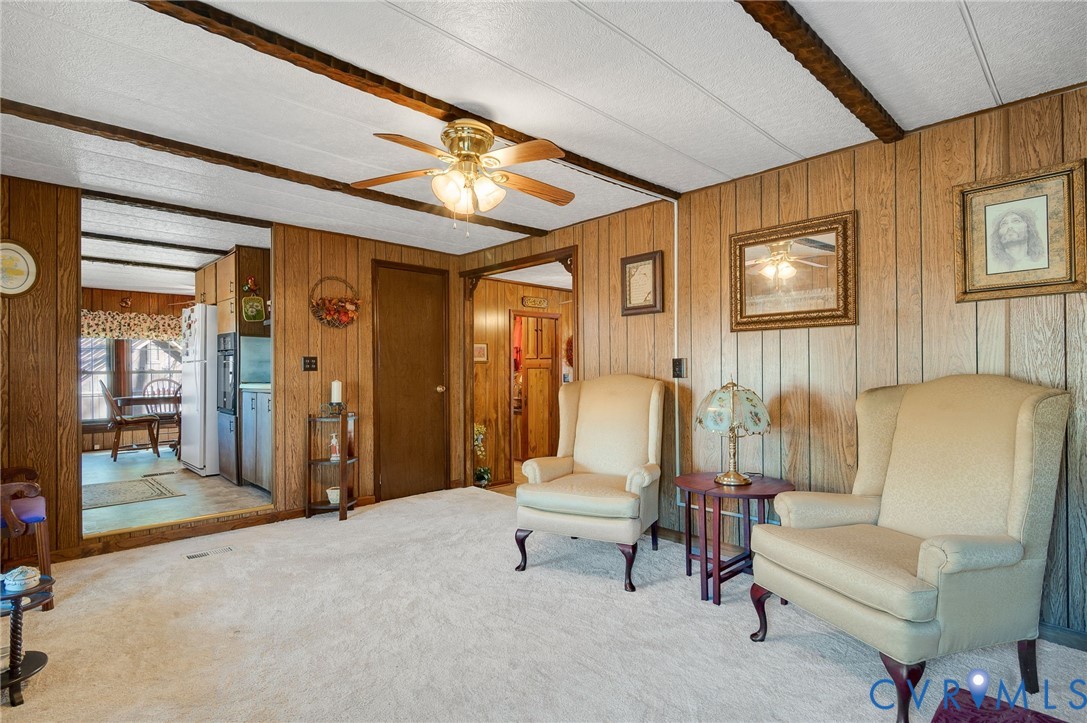 475 Dove Road Boydton, VA 23917 - Photo 5 of 45 a living room with furniture and a fireplace