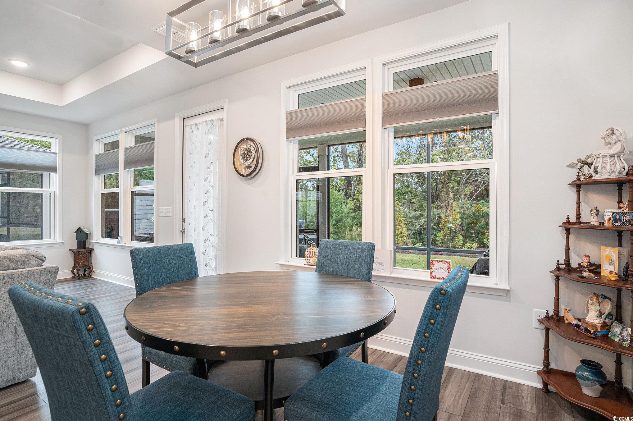 1609 Littleleaf Loop North Myrtle Beach, SC 29582 - Photo 13 of 40 Dining area featuring baseboards and wood finished floors