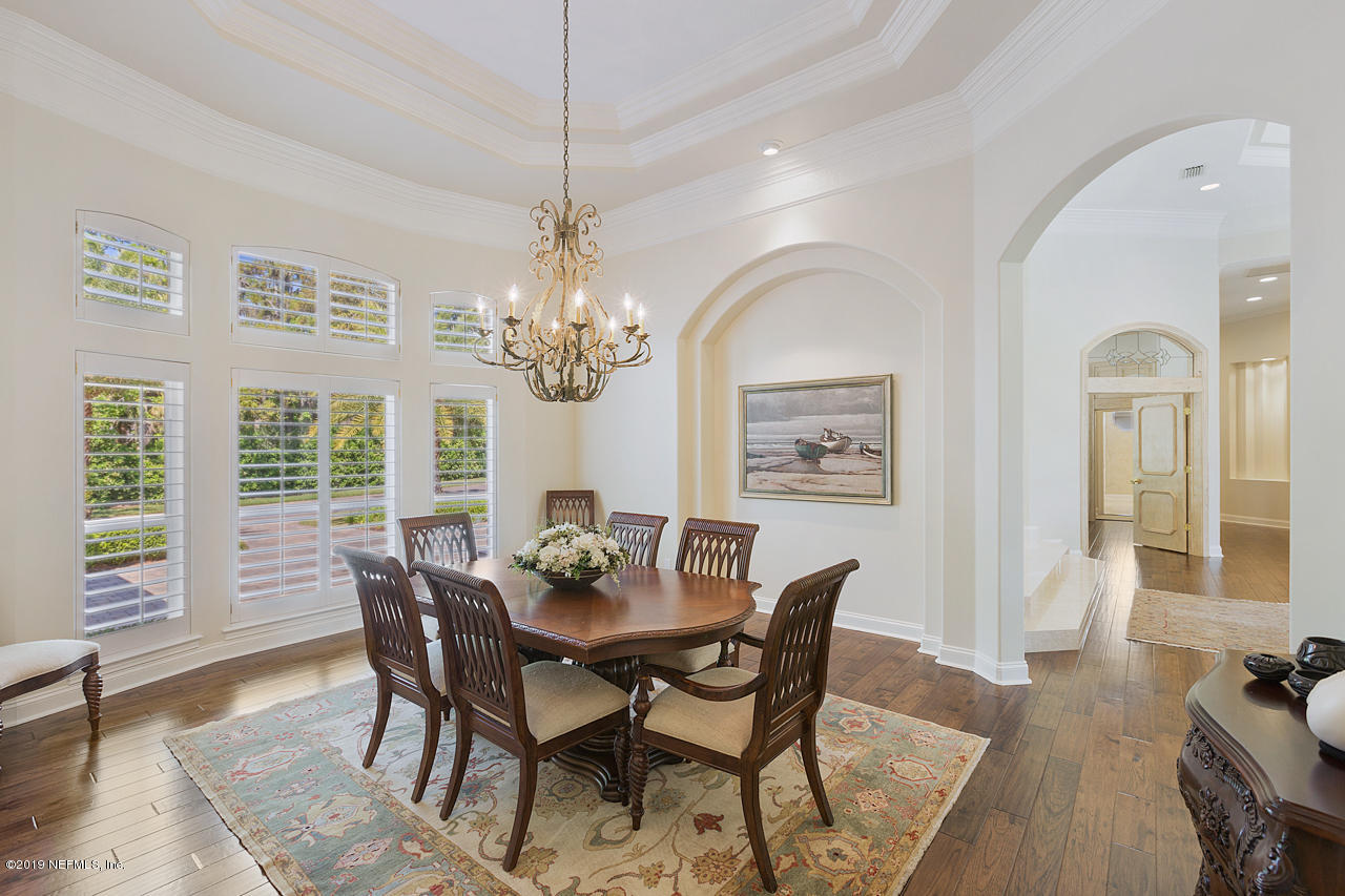 116 Governors Road Ponte Vedra Beach, FL 32082 - Photo 12 of 57 a view of a dining room with furniture window and wooden floor